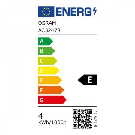 Osram Star opál üveg búra/4,5W/470lm/2700K/E27 LED Edison körte izzó